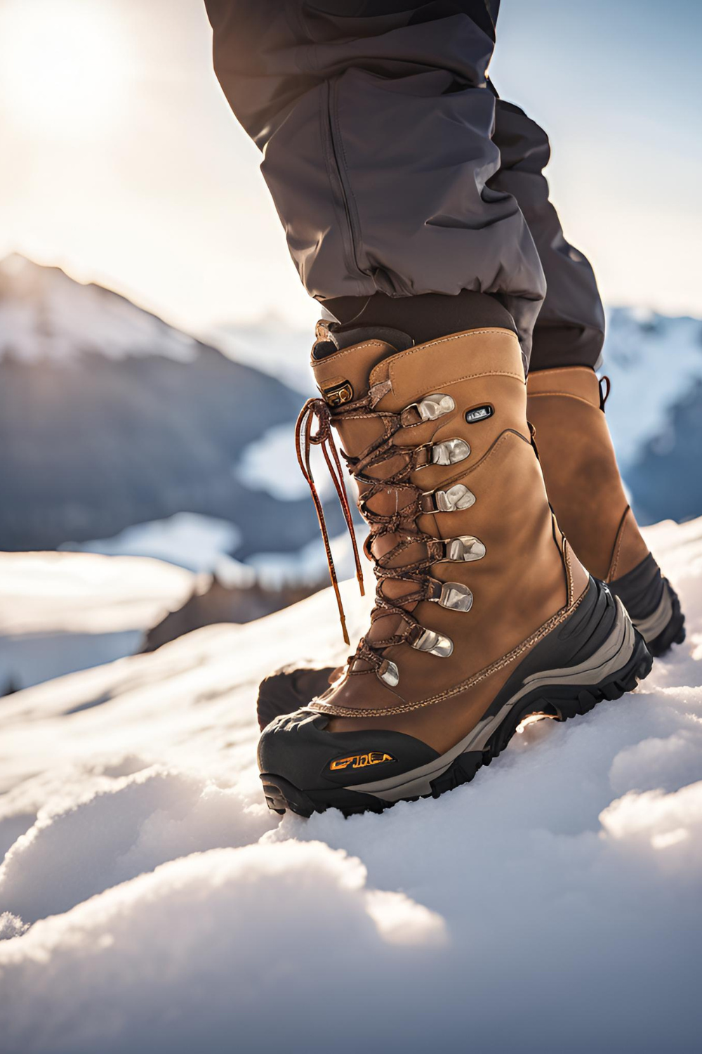 Stylish and Warm Hiking Boots