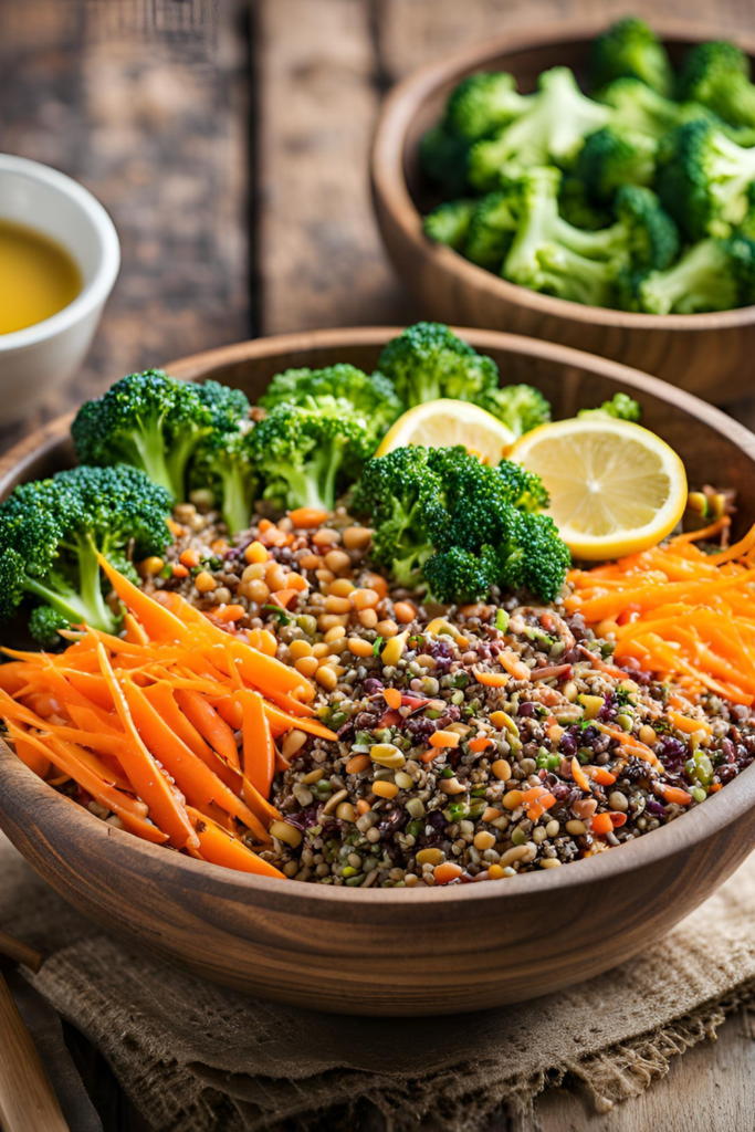Turmeric and Lentil Power Bowl